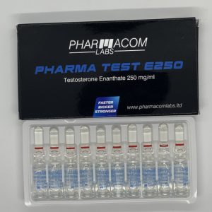 TESTOSTERONE ENANTHATE PHARMACOM AMPOULES (PHARMA TEST E250 PHARMACOM) 250MG 5 TESTOSTERONE ENANTHATE PHARMACOM AMPOULES (PHARMA TEST E250 PHARMACOM) 250MG